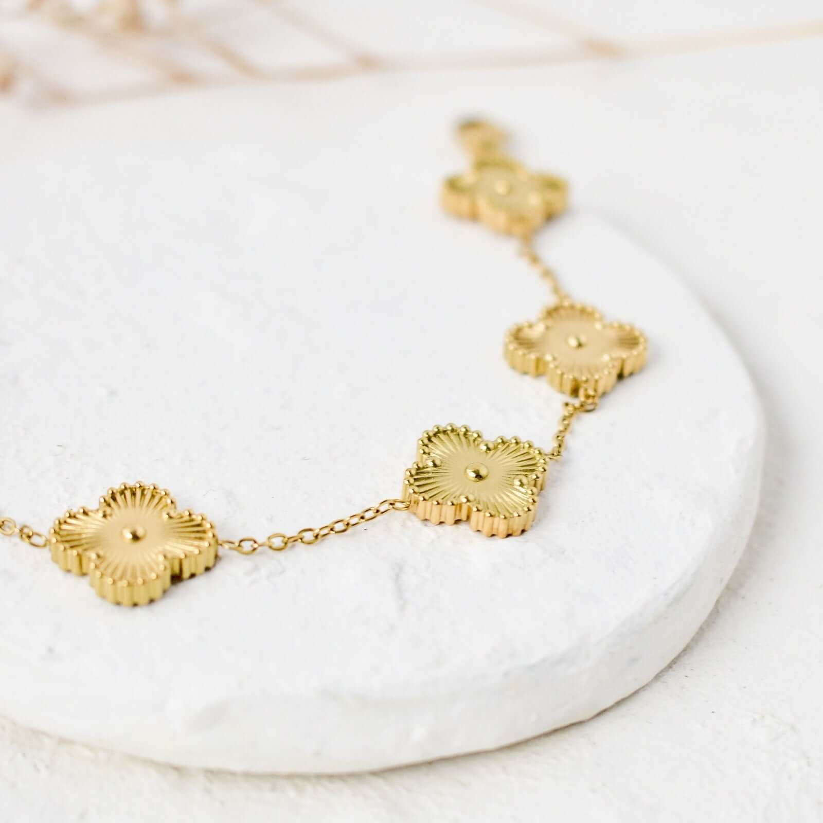 clover anti tarnish bracelets