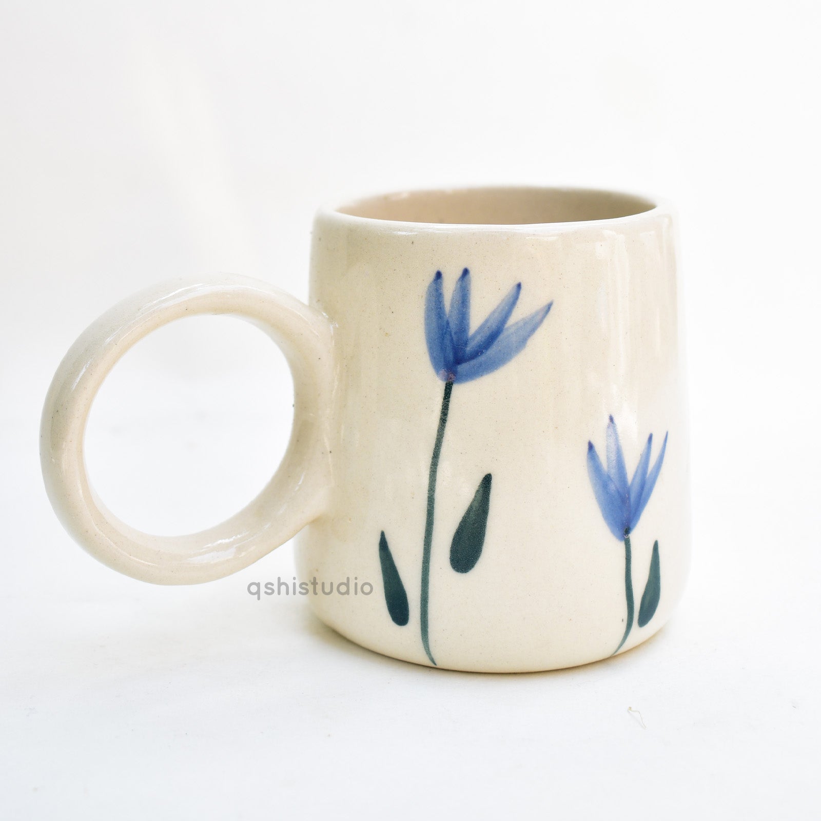 Ceramic Coffee Mug - Blue Bell