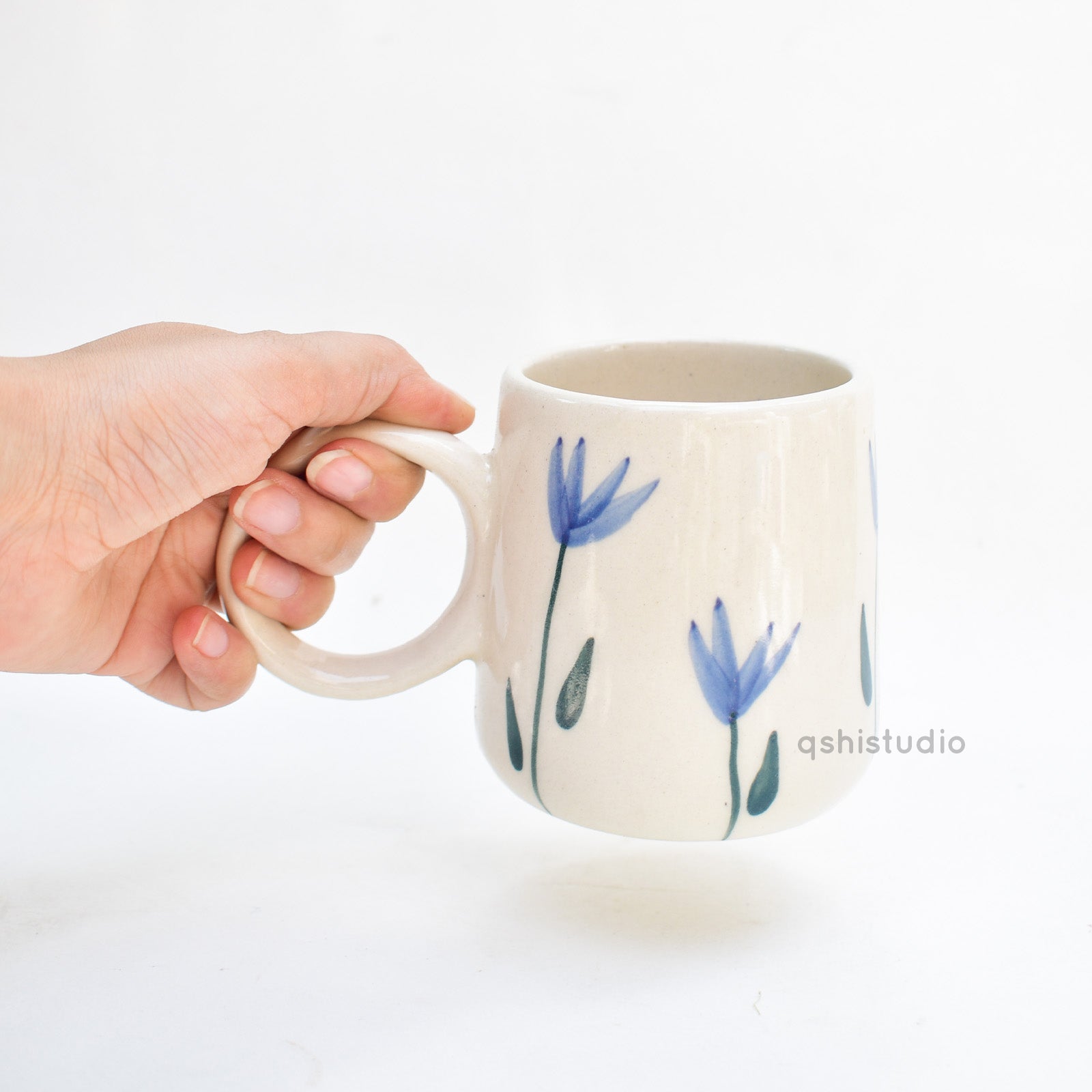 Ceramic Coffee Mug - Blue Bell