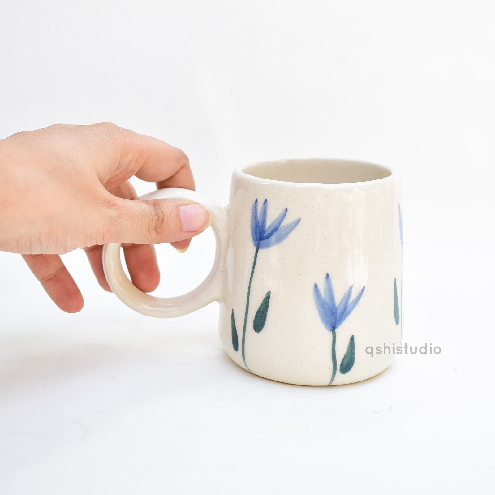 Ceramic Coffee Mug - Blue Bell