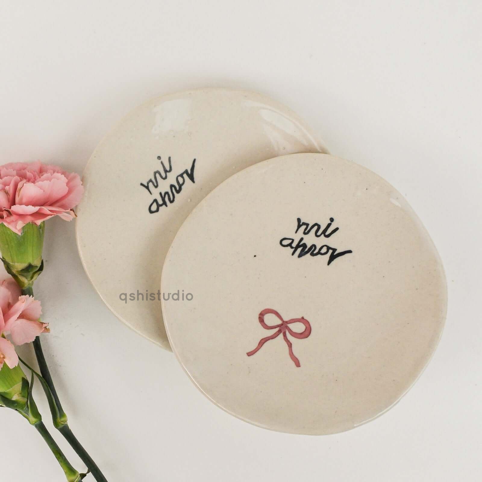 Ceramic Coaster - Mi Amor