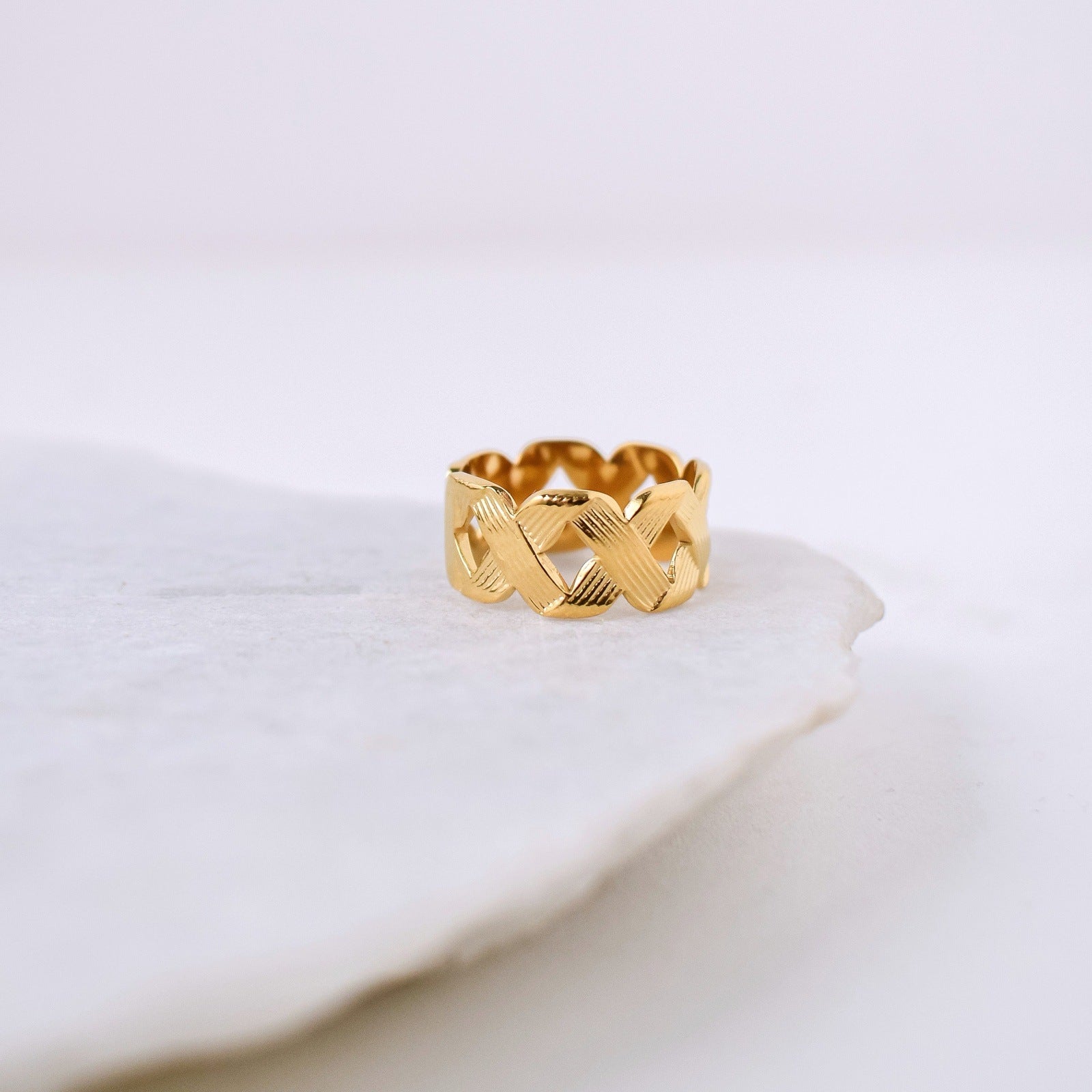 midas gold ring woman