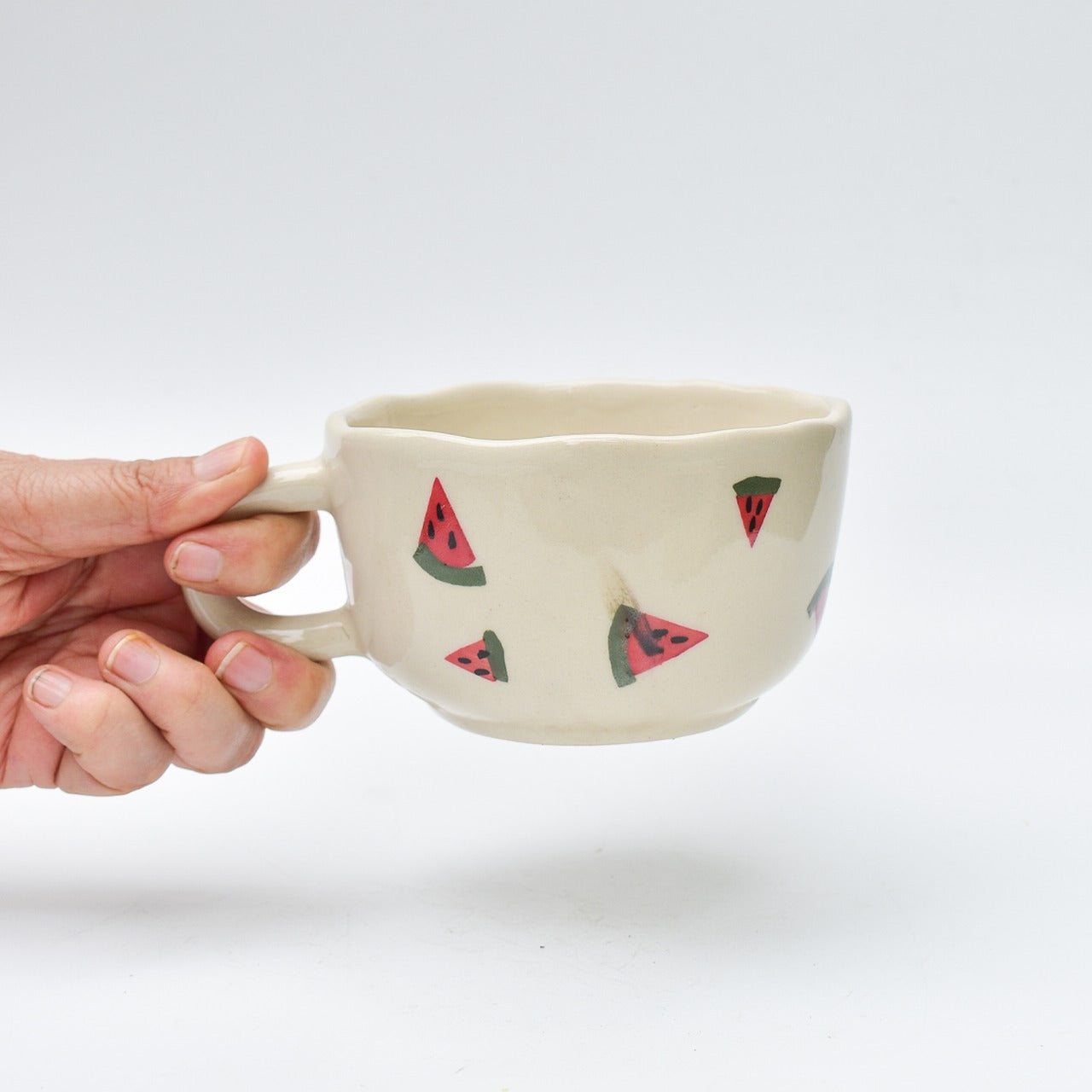 Ceramic Handmade Mug - Watermelon