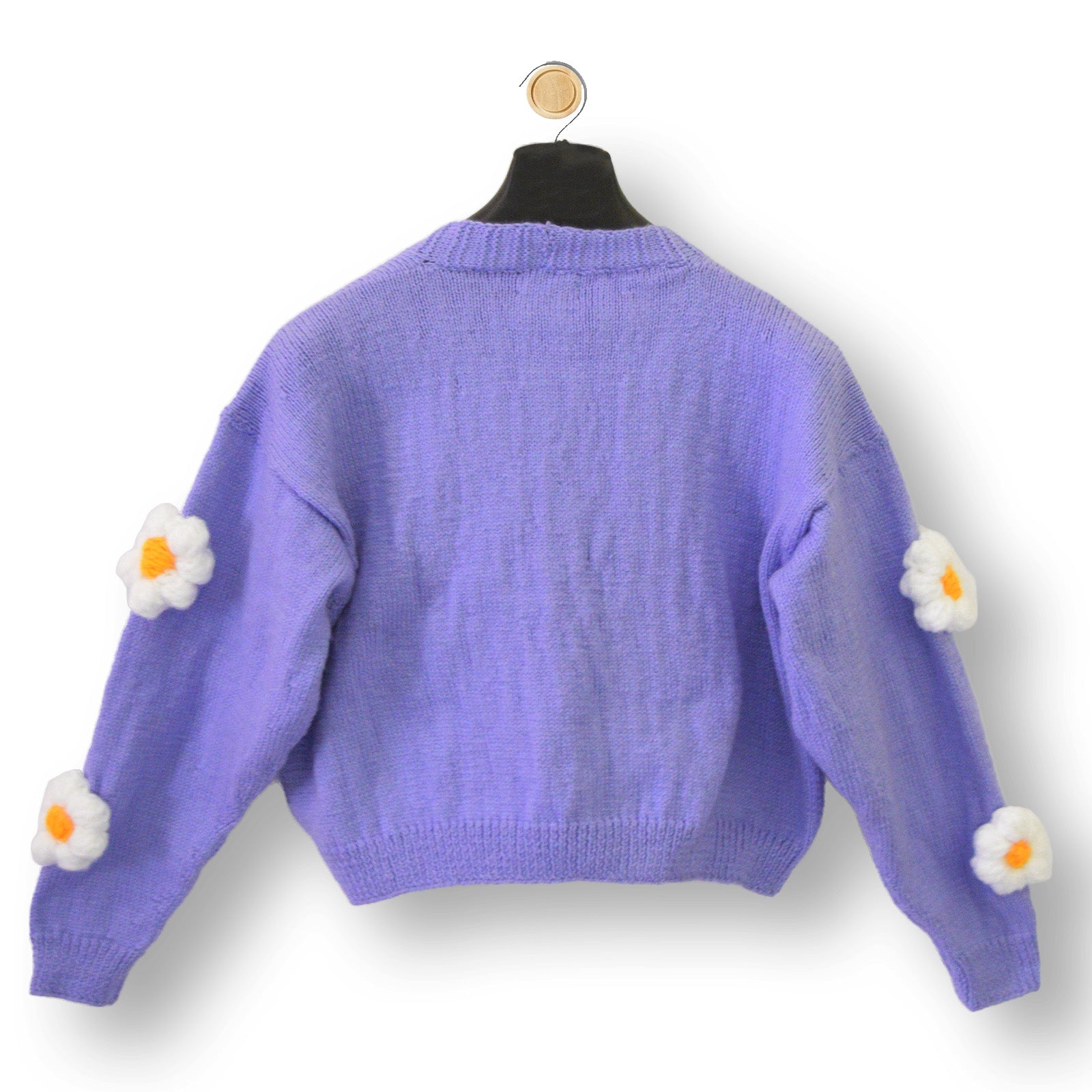 Womens Knit Sweater - Lavender