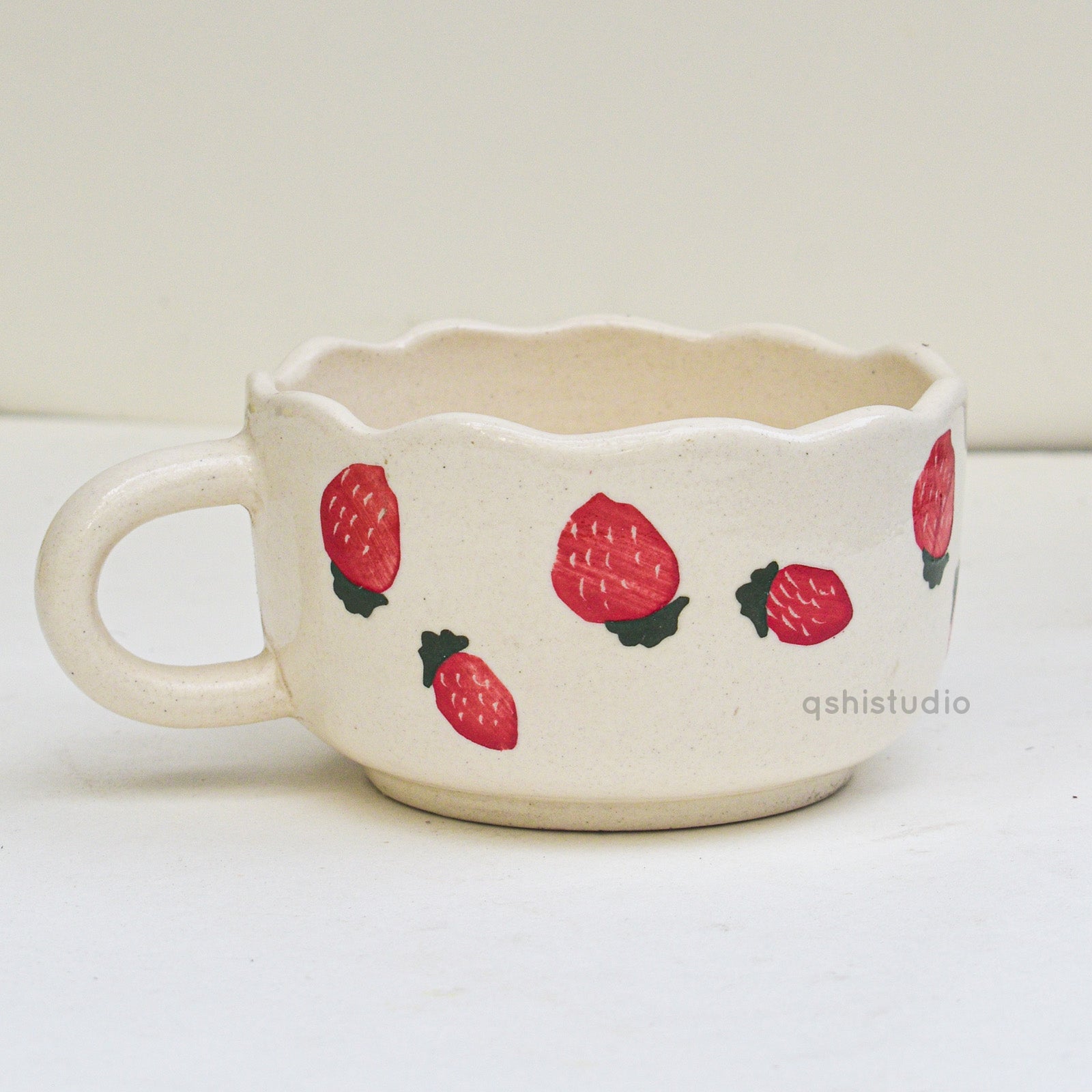 Handmade Ceramic Mug - Berry Sweet