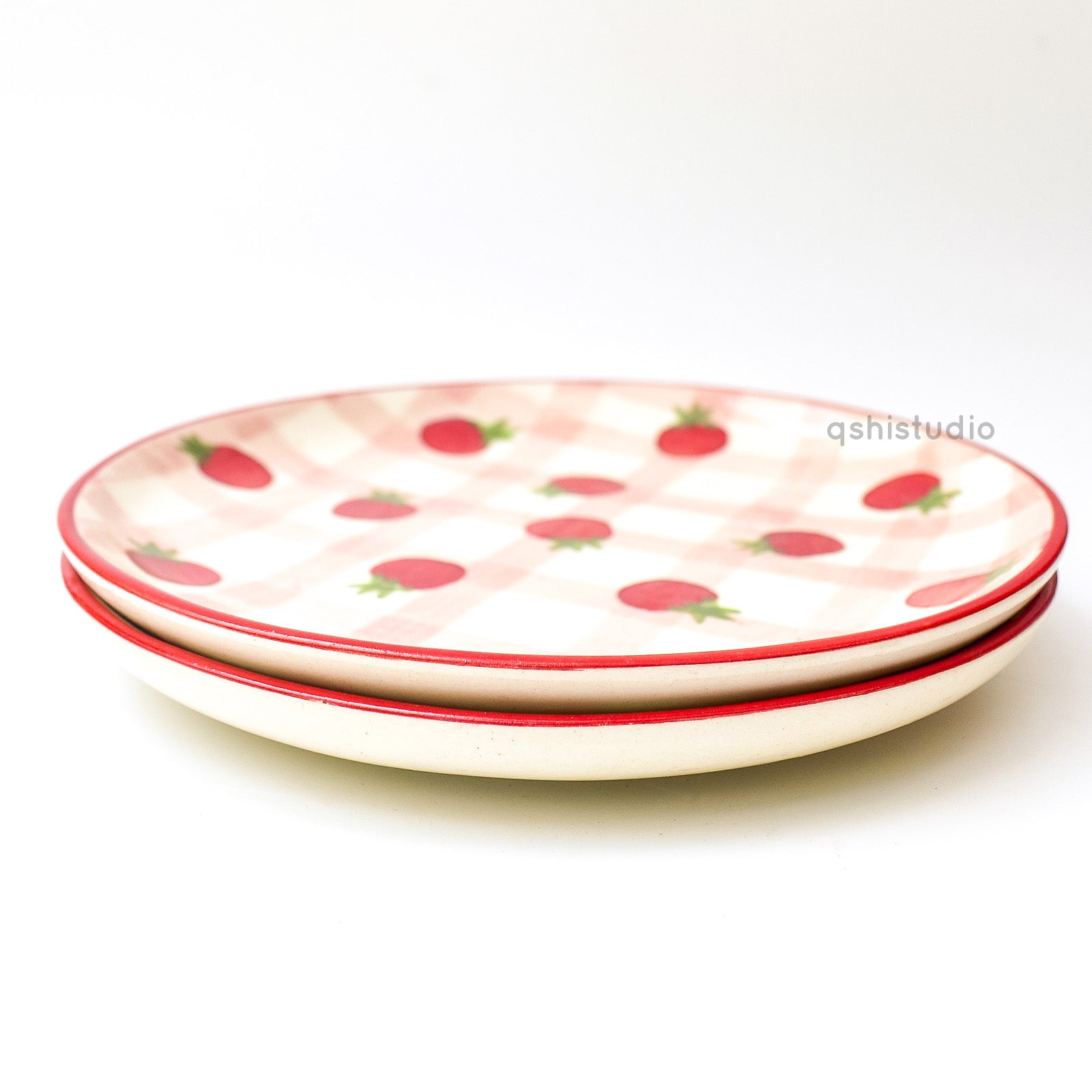 Cute Dessert Plate - Cherry Tomato (7 inches)