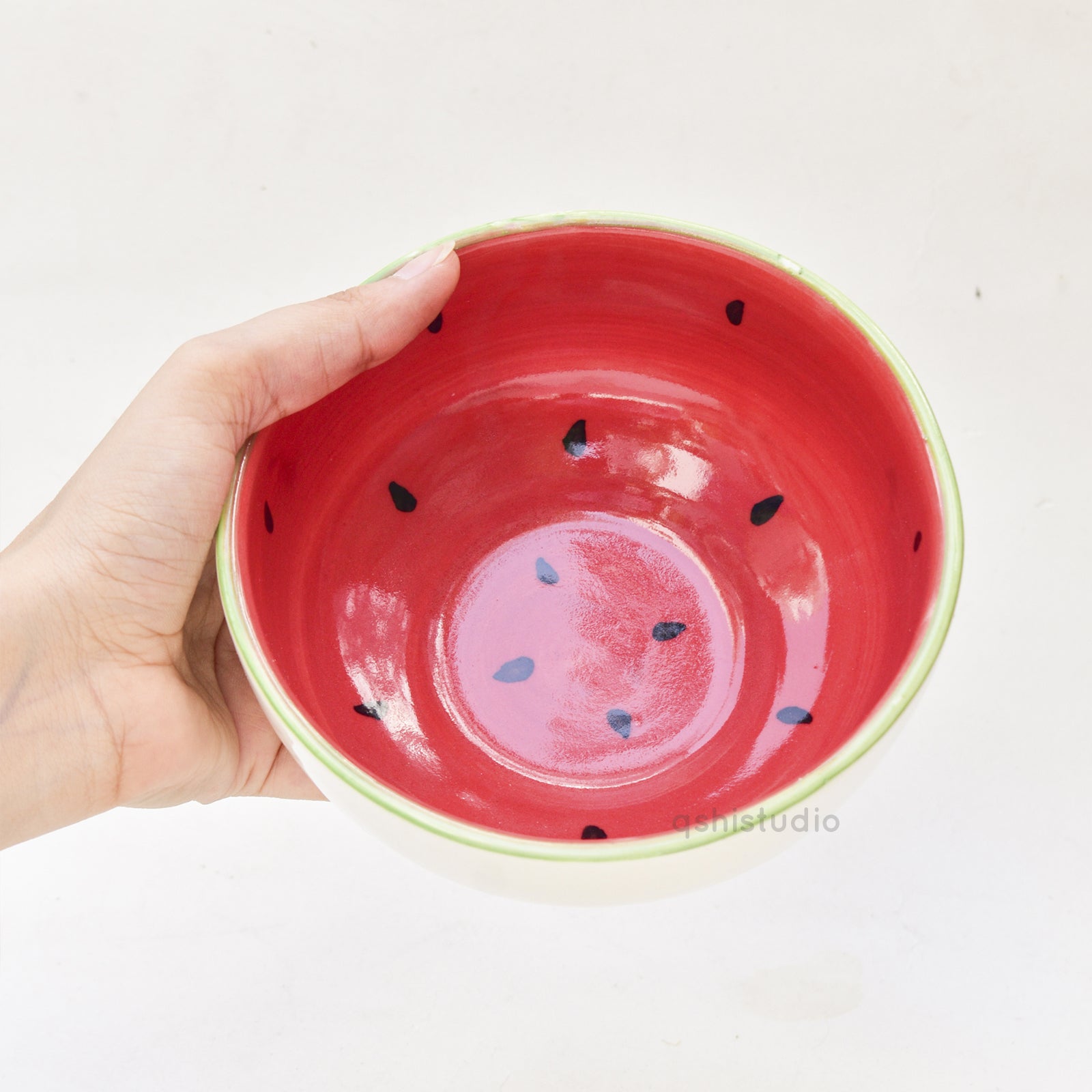 Cute Ceramic Bowl - Watermelon