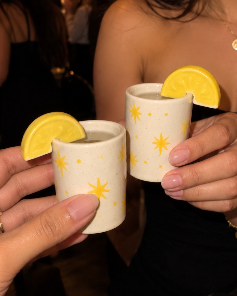 Ceramic Shot Glass - Sparkle