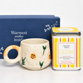 Sunflower mug and Glow Tea Gift Set