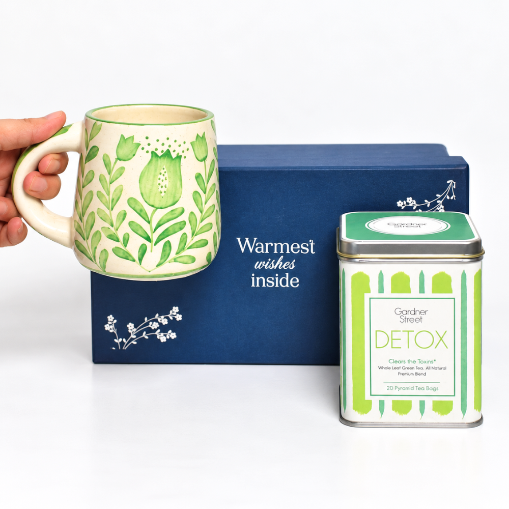 Green Anar mug and Detox Gift Set