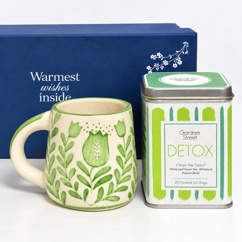 Green Anar mug and Detox Gift Set