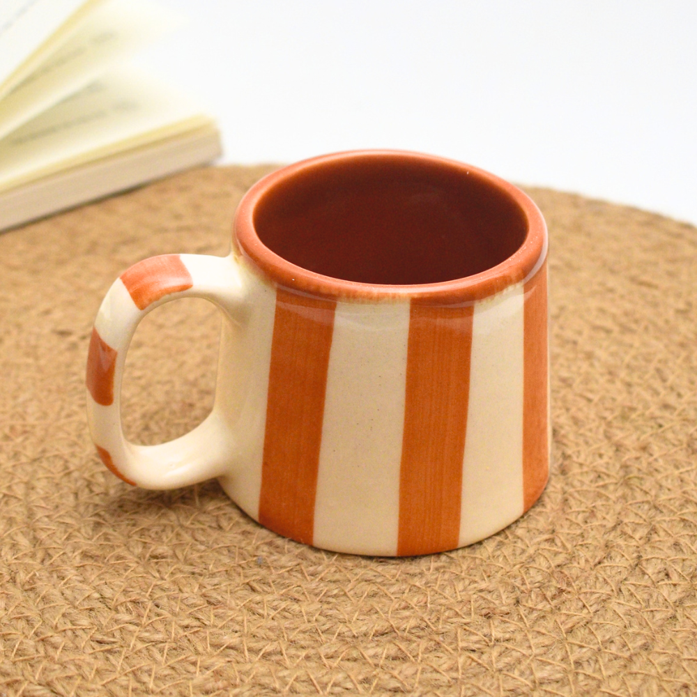 Coffee mug - Brown Stripe