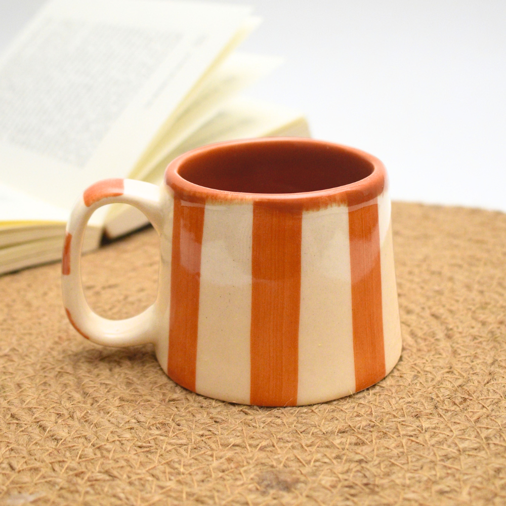Coffee mug - Brown Stripe