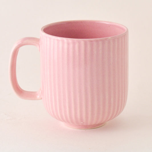 Ceramic mug - Pink Lines