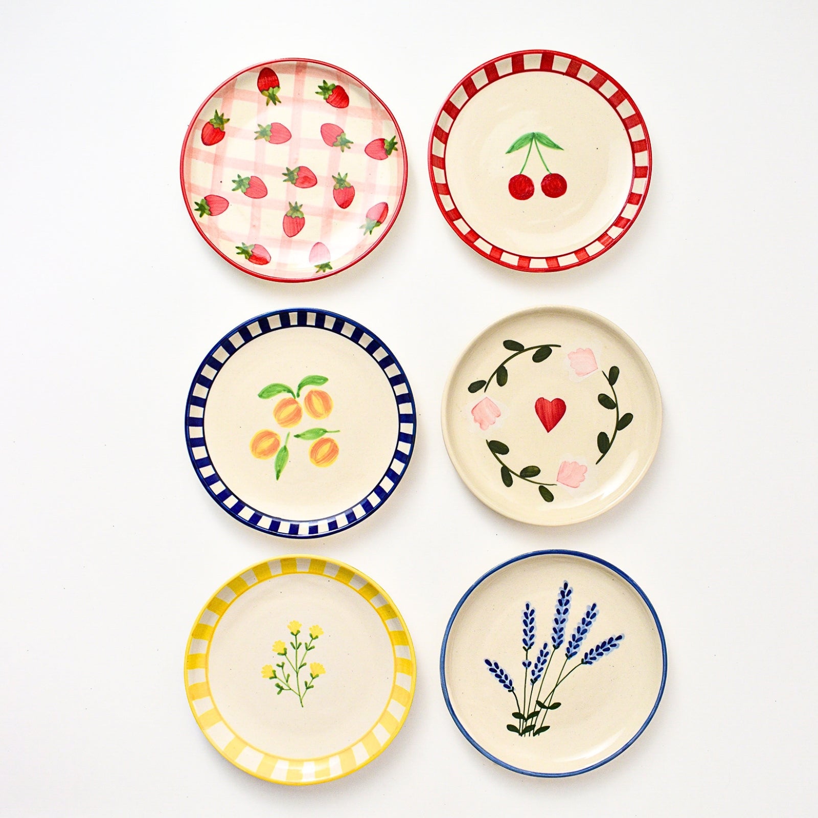 Buy 5 Get 1 Free - Dessert plate set
