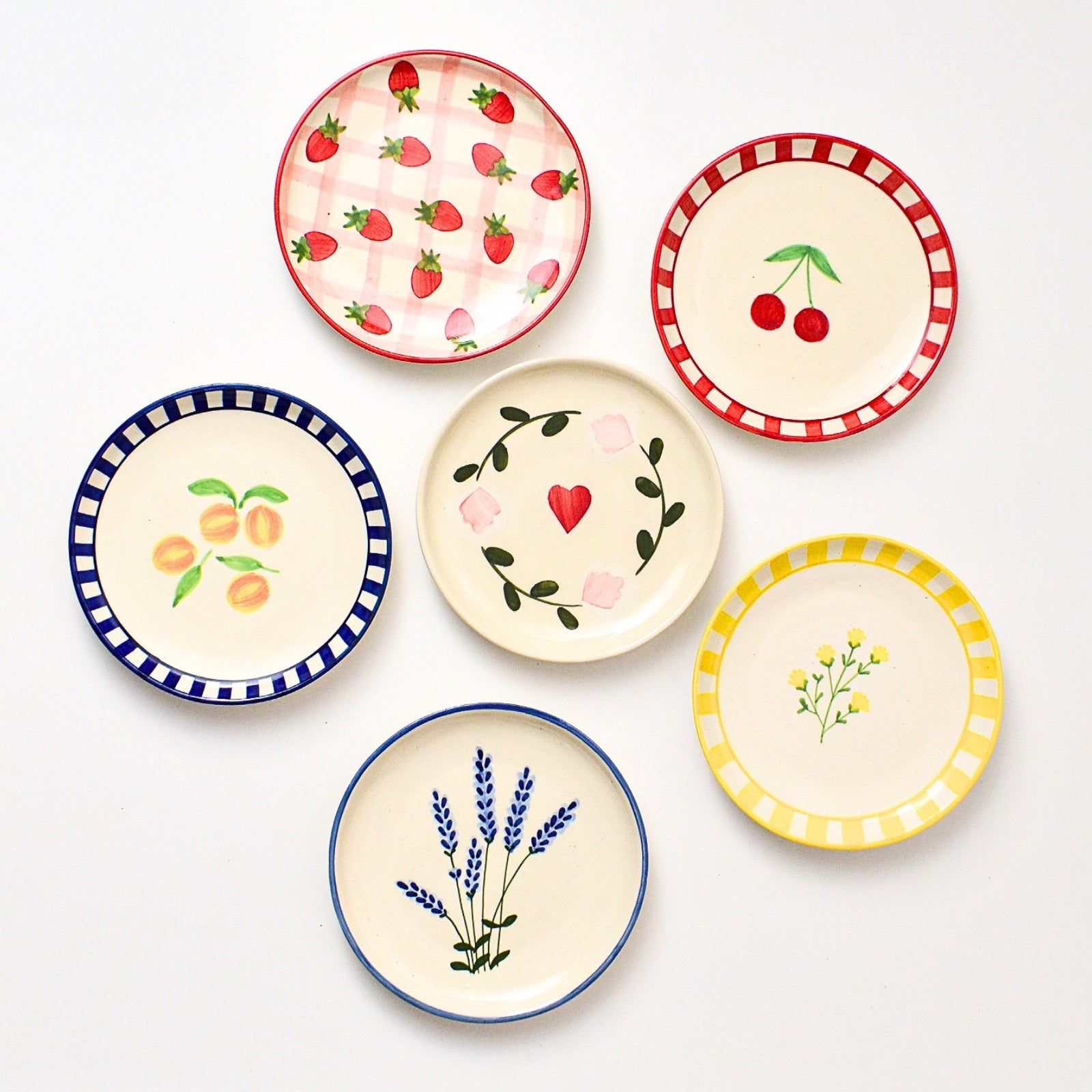 Buy 5 Get 1 Free - Dessert plate set