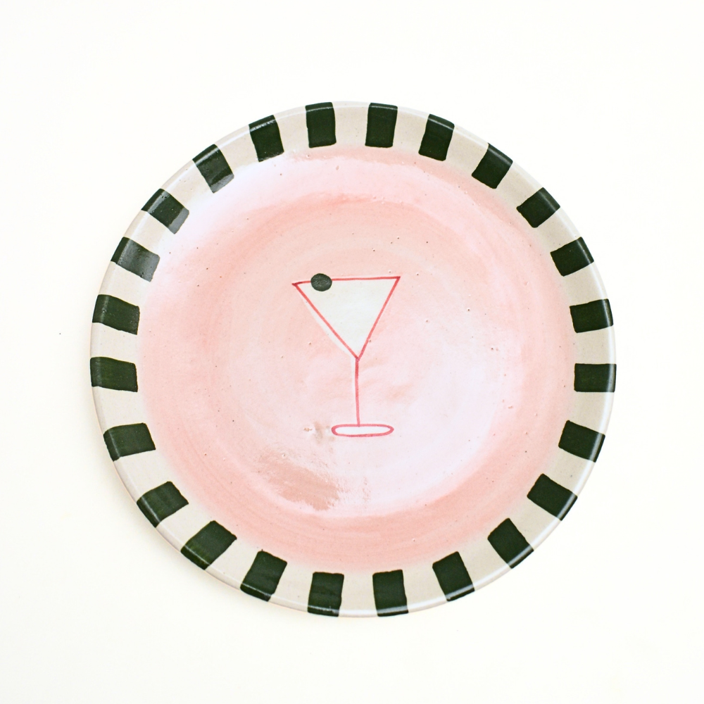 Dessert Plate -  Martini (7 Inches)