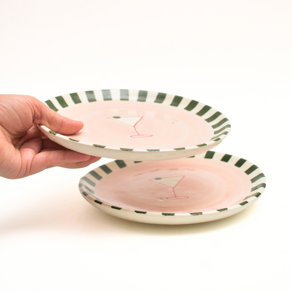 Dessert Plate -  Martini (7 Inches)