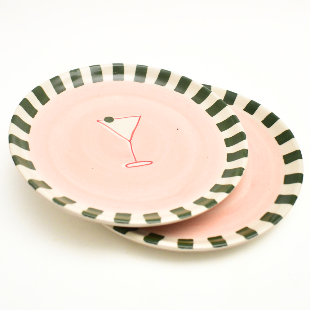 Dessert Plate -  Martini (7 Inches)