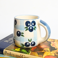 Coffee mug - Blueberry Checks