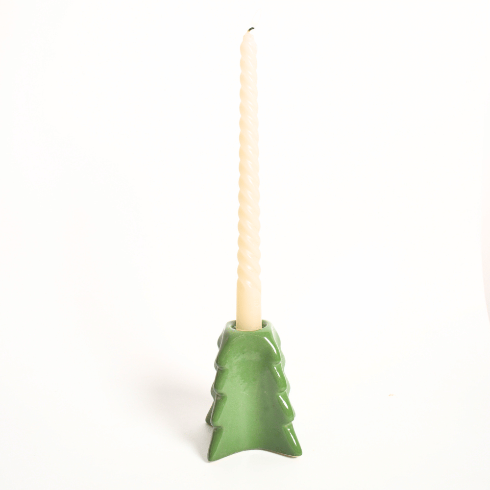 Ceramic Candle Stand - Pinetree