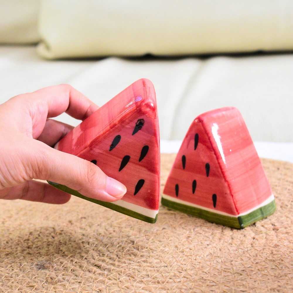 Salt & Pepper Shaker Set Watermelon