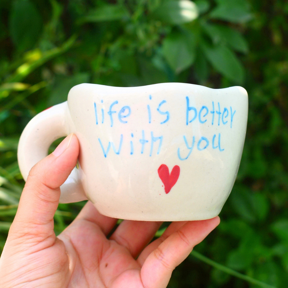 Ceramic cute mug - Better with you