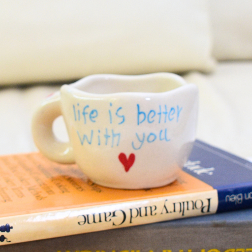 Ceramic cute mug - Better with you