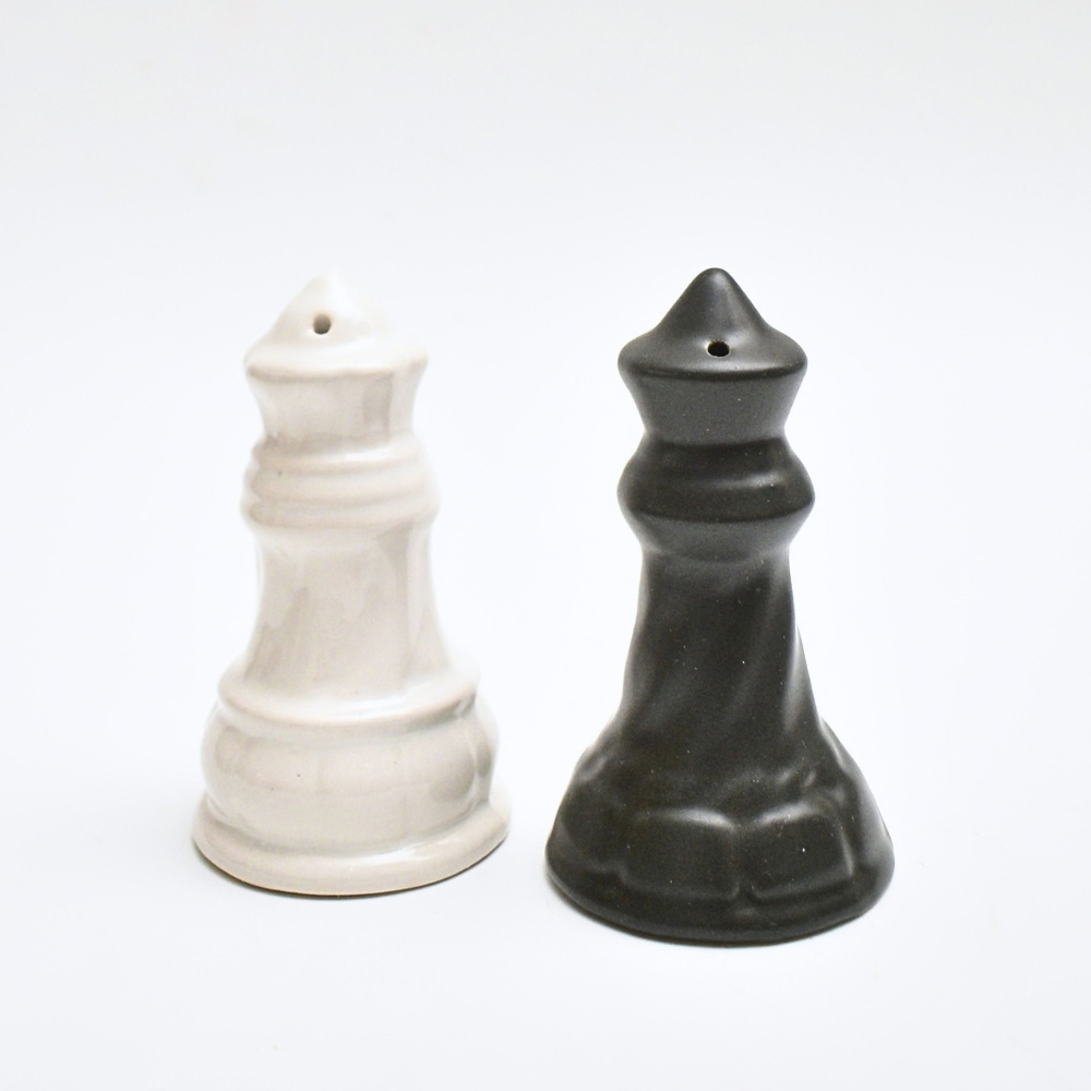 Salt & Pepper Shaker Set - Chess