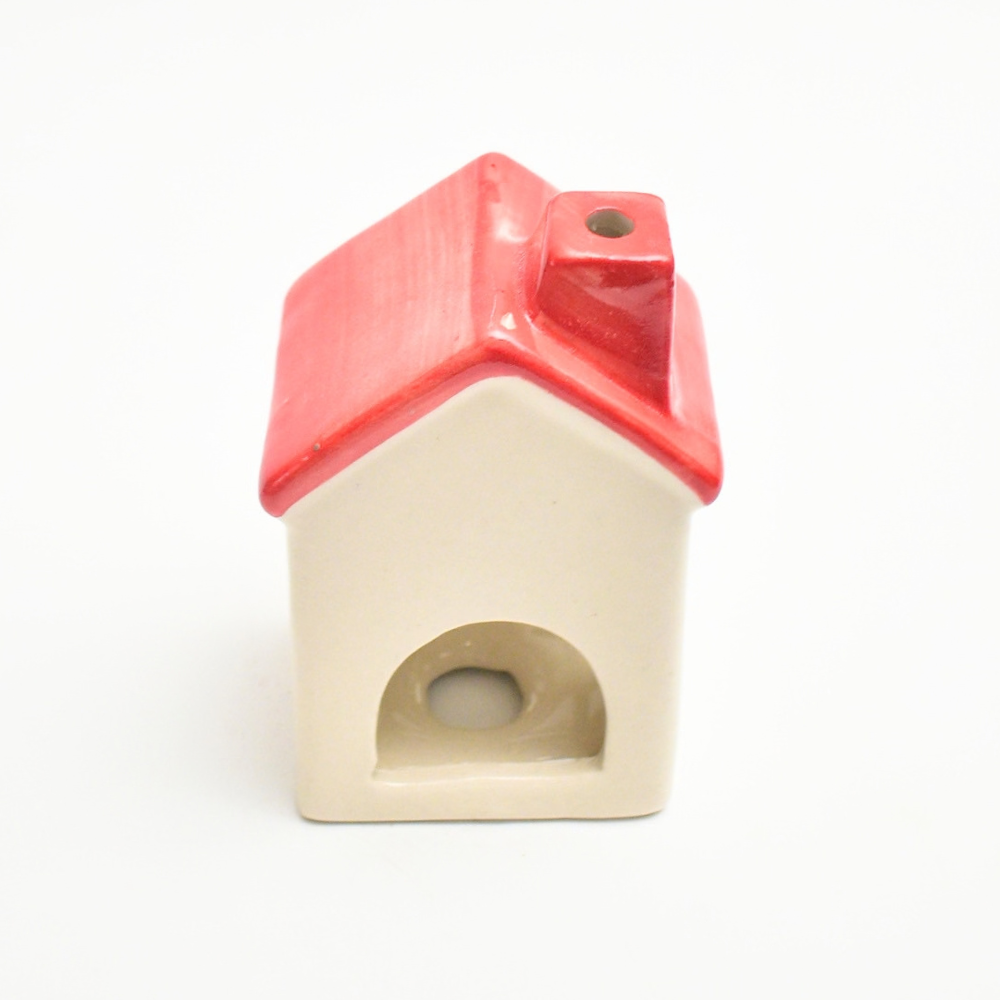 Ceramic Tealight\Dhoop light holder  - Christmas House