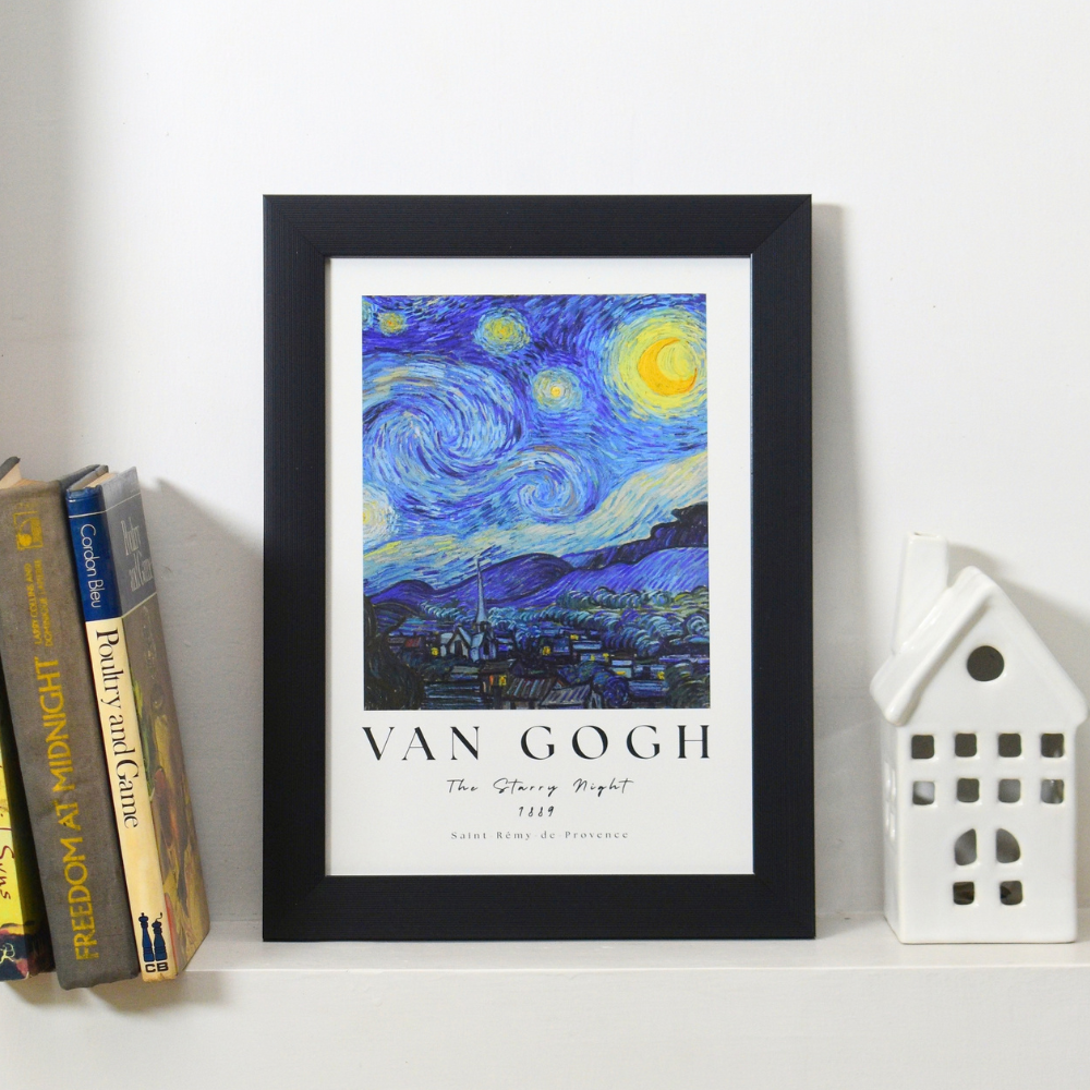 Wall Art Poster - Van Gogh's Starry night
