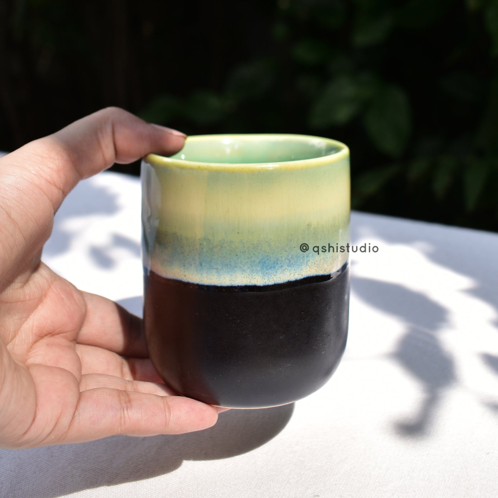 Kulhad Sipper Tea Cup - Black