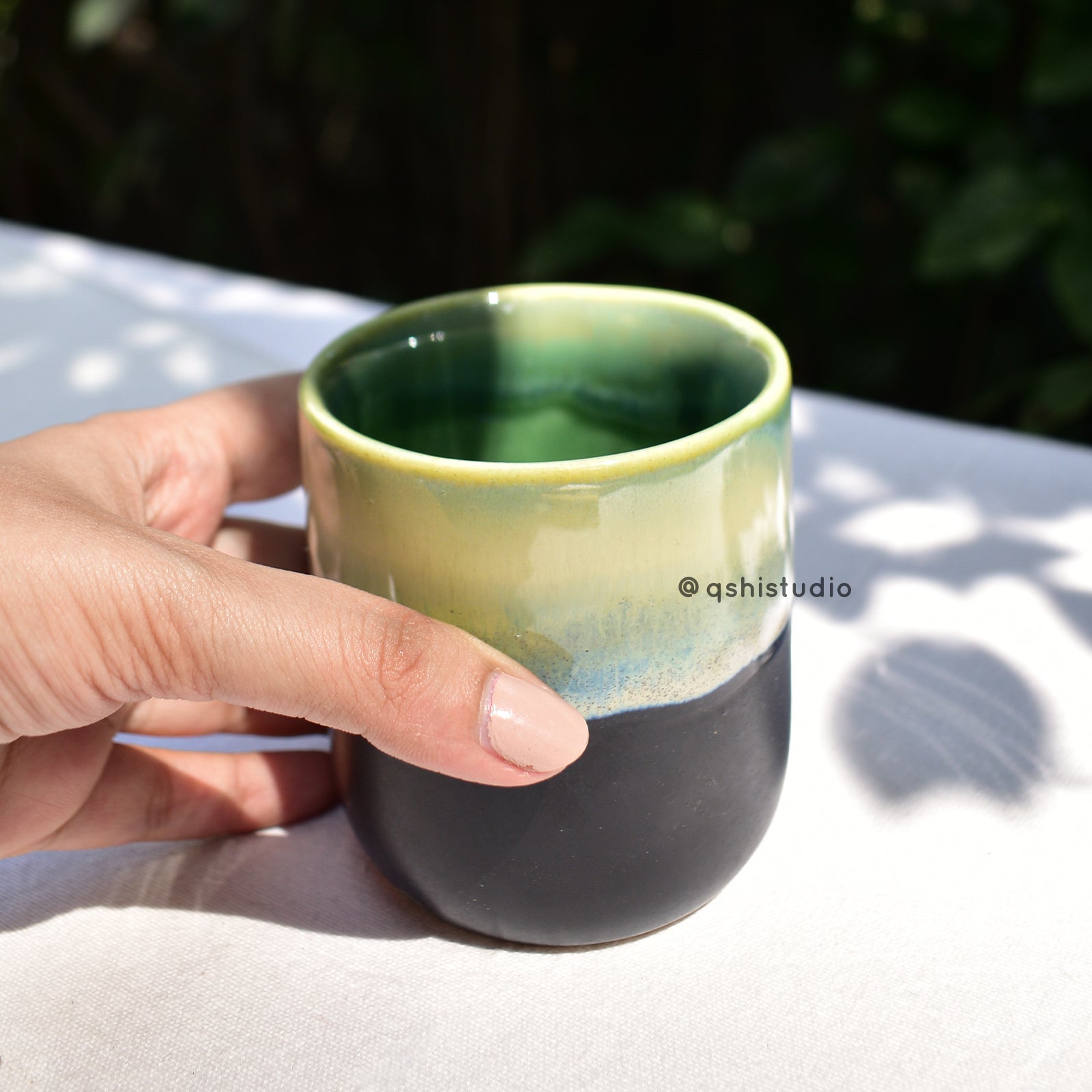 Kulhad Sipper Tea Cup - Black
