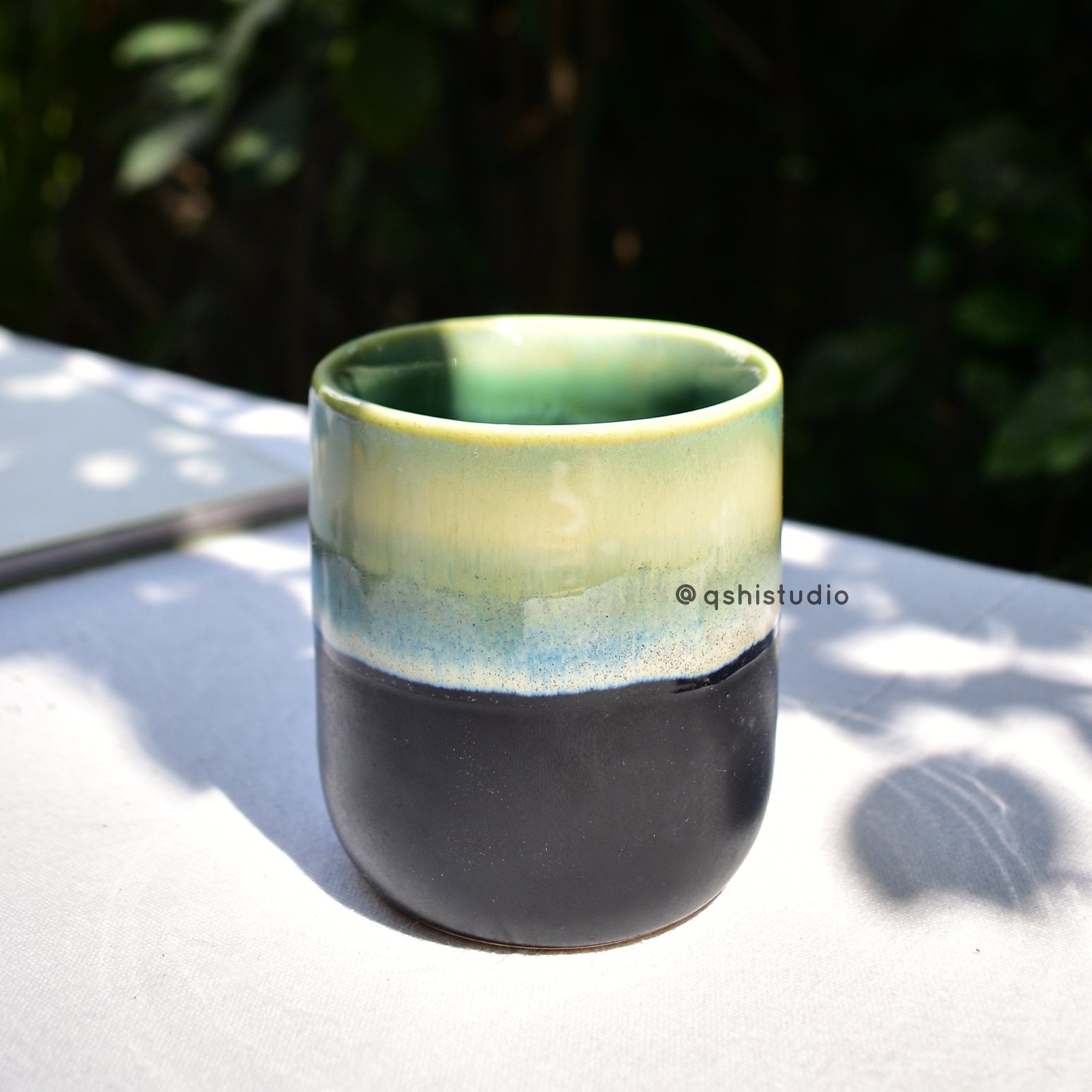 Kulhad Sipper Tea Cup - Black