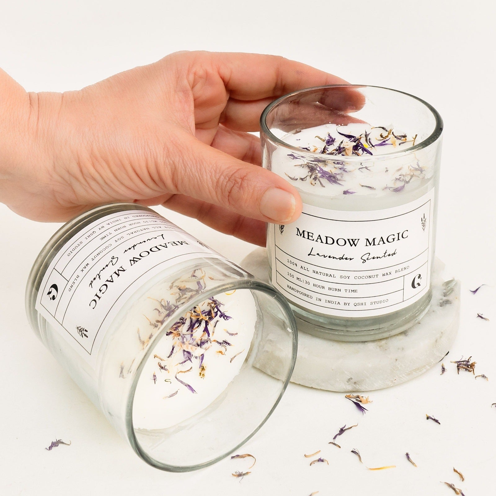 magic meadow scented jar candles