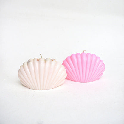 seashell candle with scent