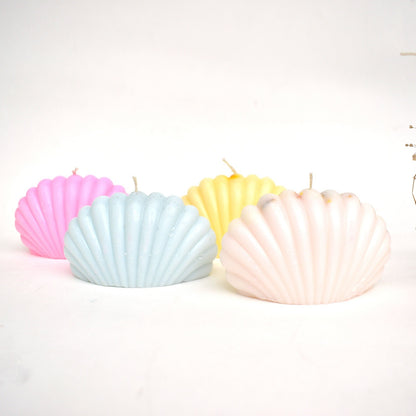 seashell candle with scent