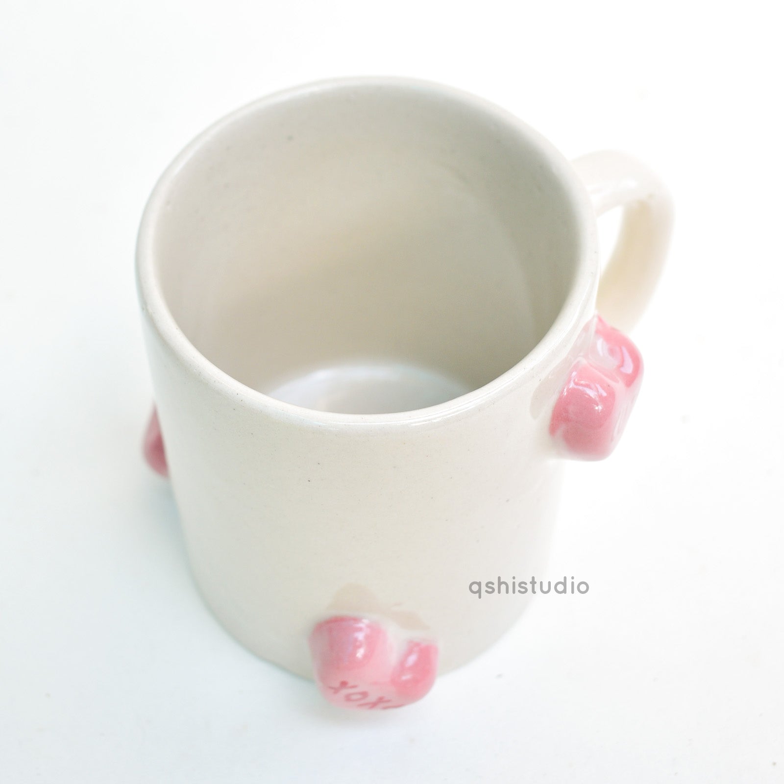 Ceramic Coffee Mug - Candy Hearts
