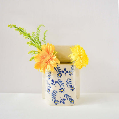 indigo-ceramic-wall-hanging-planters