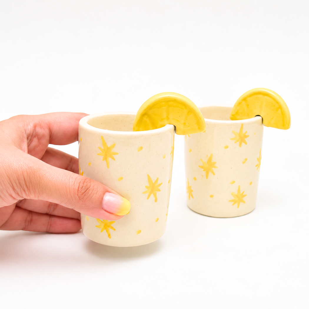 Ceramic Shot Glass - Sparkle