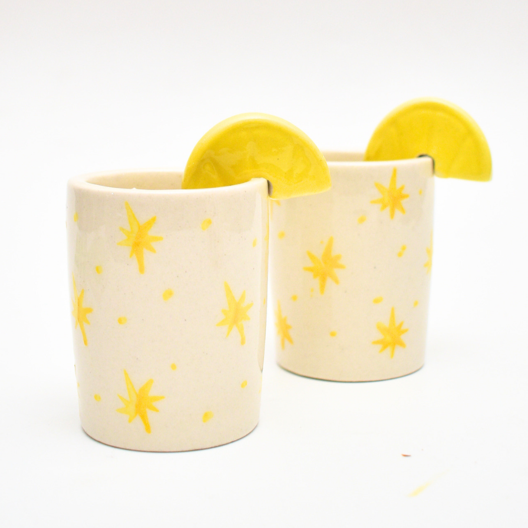 Ceramic Shot Glass - Sparkle