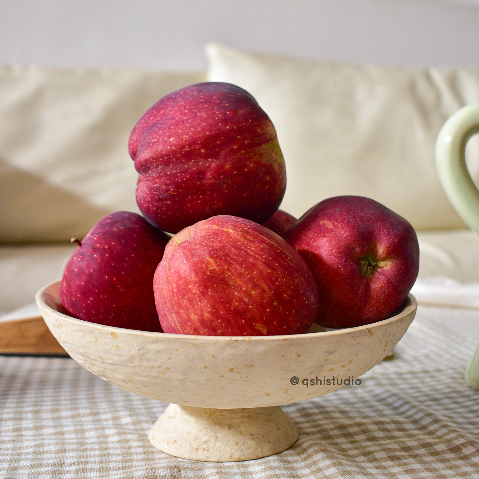 Ceramic Fruit Bowl - Cream