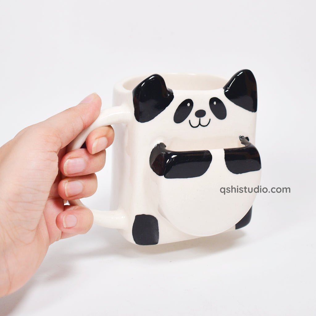 Ceramic Cute Mug - Pocket Panda