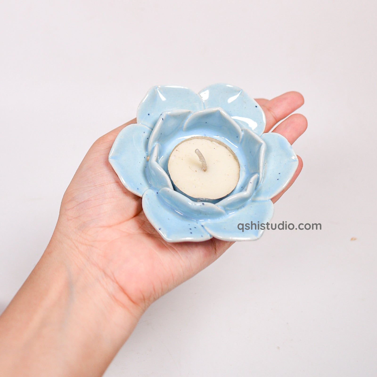 Diya Holder - Lotus Set of 4