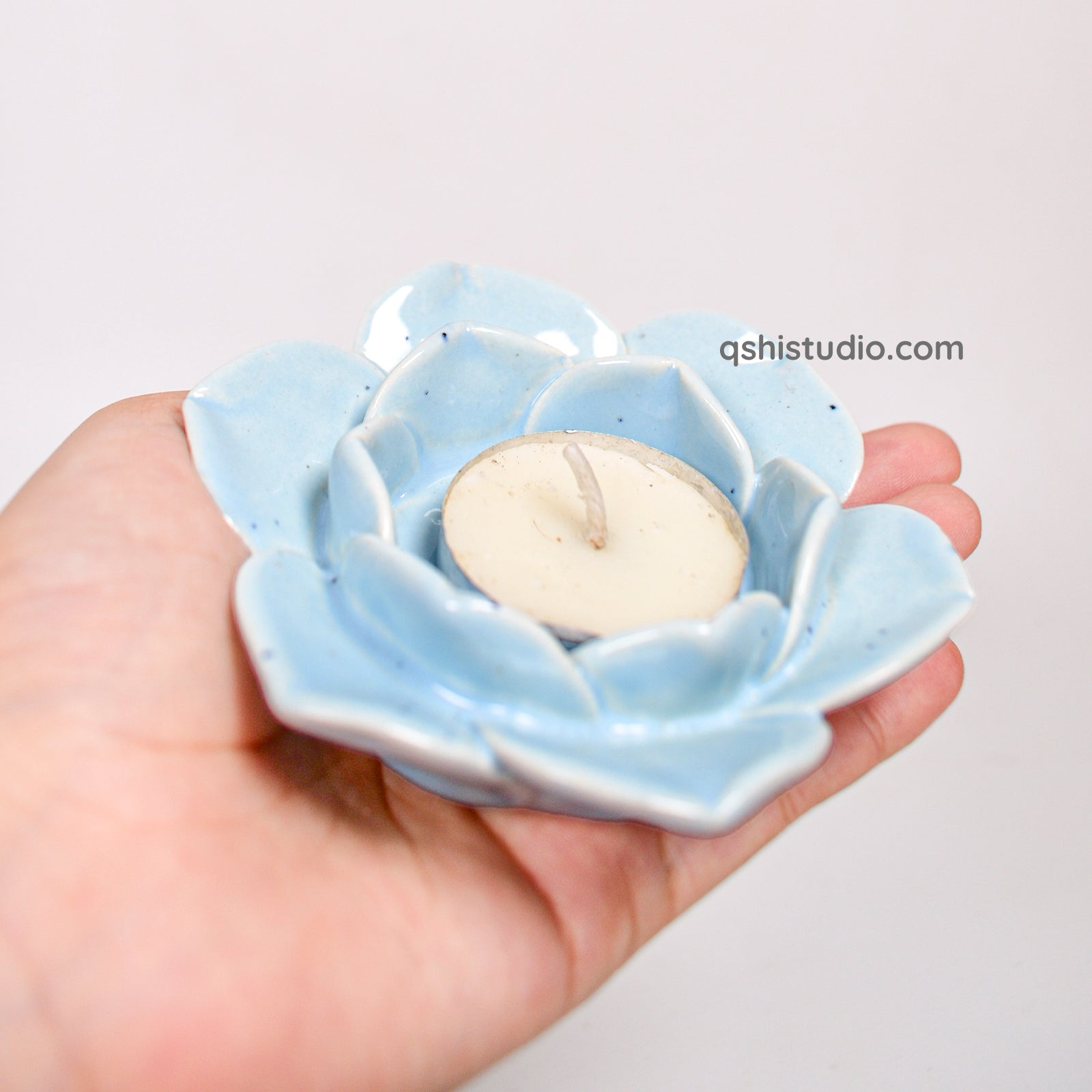 Diya Holder - Lotus Set of 4