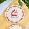 Cute Dessert Plate - Celebration