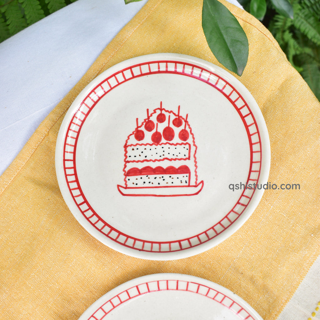 Cute Dessert Plate - Celebration