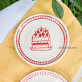 Cute Dessert Plate - Celebration
