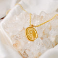flower anti tarnish womens necklaces