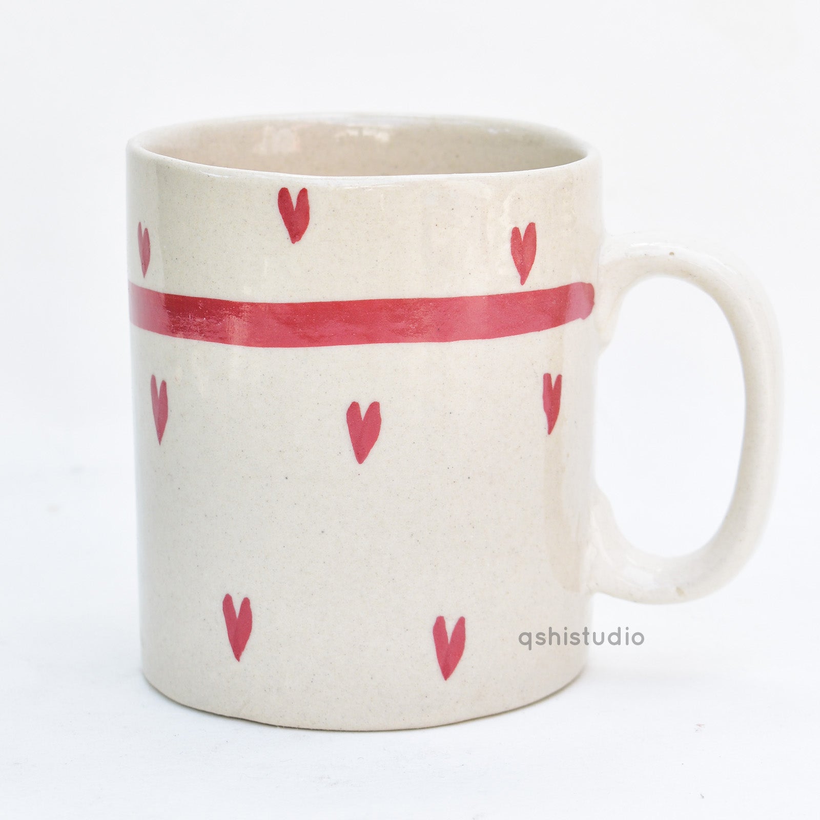 Aesthetic Ceramic Mug - Gift Bow